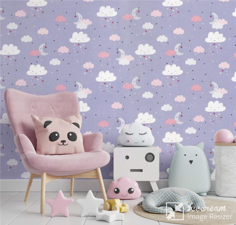 کاغذ دیواری اتاق کودک