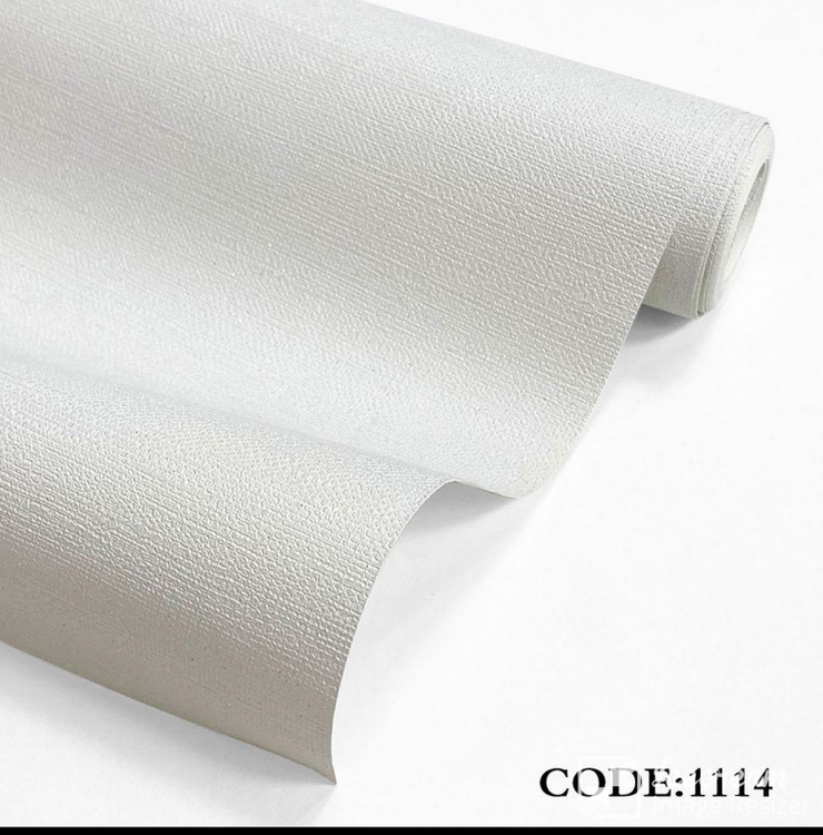 کاغذ دیواری سفید