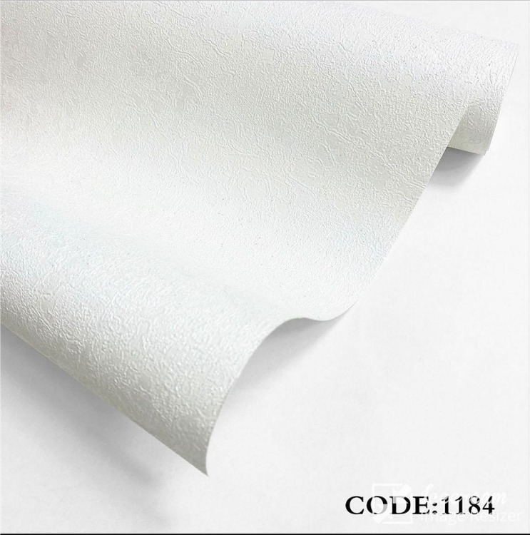 کاغذ دیواری سفید